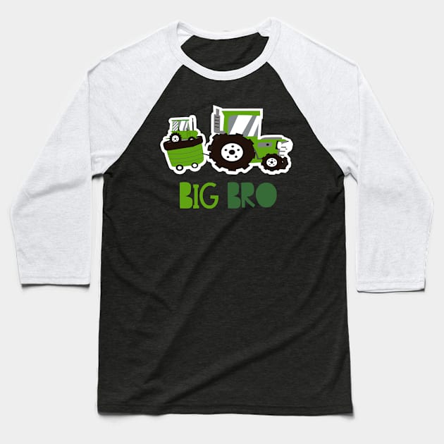 Big Brother announces Big Bro tractor offspring Baseball T-Shirt by alpmedia